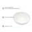 COUOKO 16''L x 16"W White Ceramic Circular Bathroom Sink Porcelain Vessel Sink
