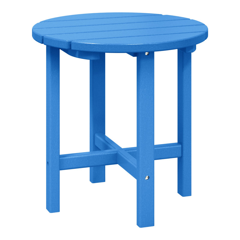 Table d'appoint d'extérieur Geoff Adirondack, Bleu pacifique