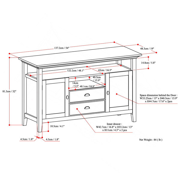 Dimensions du produit