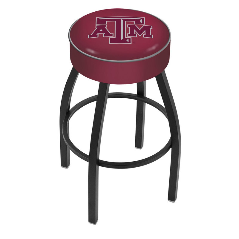 Tabouret de bar et de comptoir NCAA, Texas A&M, Noir, Tabouret de bar (assise de 30 po de hauteur)