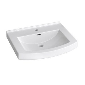 Proflo 20'' White Vitreous China Rectangular Bathroom Sink