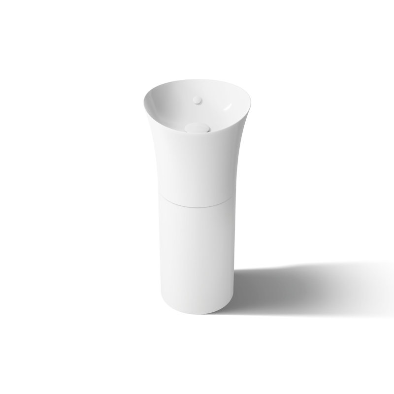 Veil® Pedestal Lavatory, White