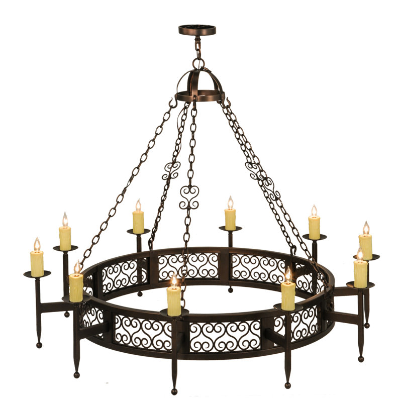 Toscano 10 - Light Chandelier
