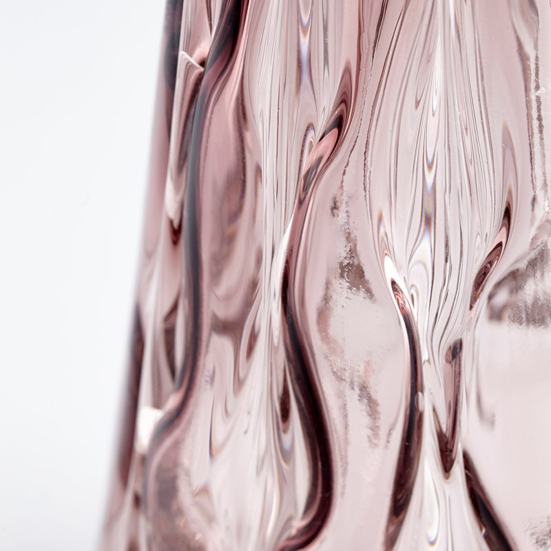 Geneva Glass Table Vase, 13.5" H x 7" W x 7" D