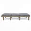 Chaise longue d'extérieur en bois avec coussin-145611716-145611722