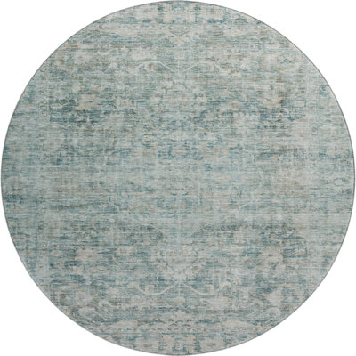 Premium Machine Washable Lubbers AMF1744 Global Rug