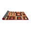 Tapis décoratif multicolore à motif abstrait-264765820