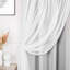 Pearl Beaded Tulle Overlay Room Darkening Grommet Curtains (Set Of 2)-1503200231-1503200224