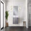 Meuble-lavabo simple 24 po de largeur x 22 po de profondeur, comptoir en quartz blanc-346470960-346470967-346470969