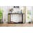 Narrow Console Table With Unique Irregular Top Design-102113502