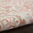 Bertel Oriental Ivory/Brick Red/Gray Area Rug-367997952