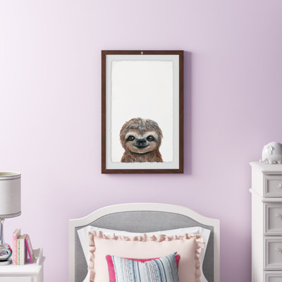 Keynsham «Cheerful Sloth II», reproduction encadrée