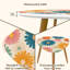 Ensemble de 2 tables basses gigognes Triangle