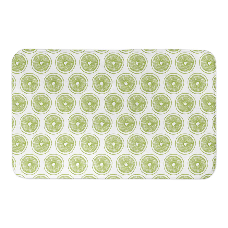Tapis de bain Lime Slice