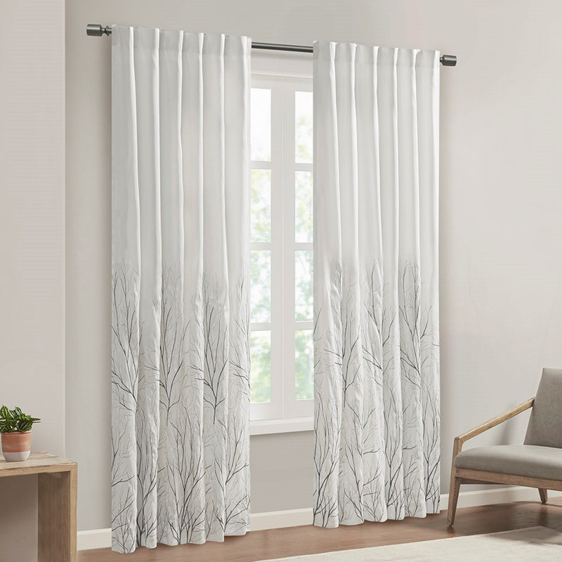 Curtain Panel(Only 1 Pc Panel), White