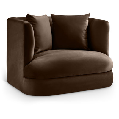 Chaise en velours Ethalind