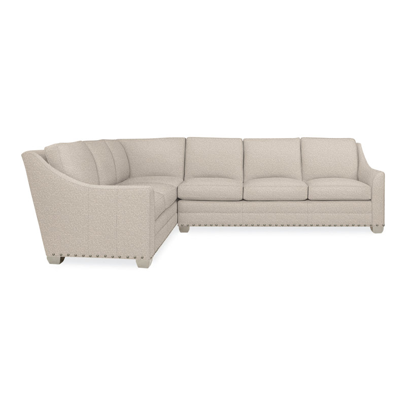 American Bungalow 2-Piece Nicholas Sectional, Yes, Wrenn, Nadia Steam