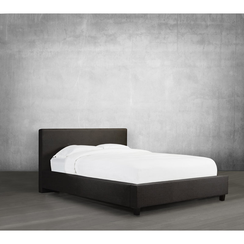 Upholstered Bed, Full, Espresso