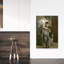 Le père de l'artiste, lisant Lévénement, 1866. Estampe d'art mural abstraite impressionniste contemporaine représentant un portrait.-2051365041