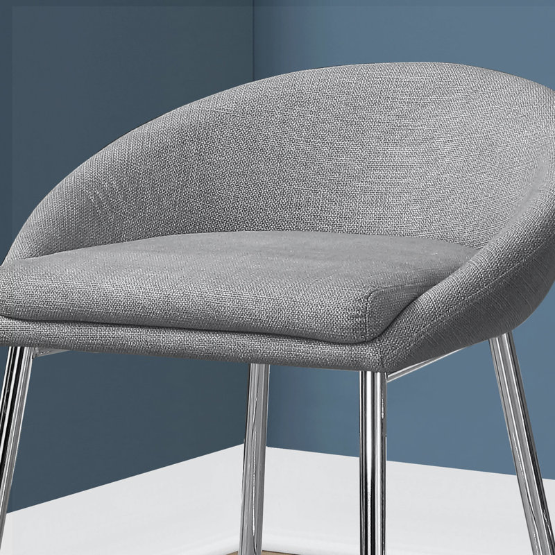 Ensemble de 2 tabourets de bar Hollinger, Gris