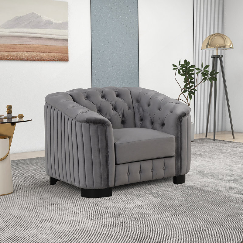 Canapé d'appoint rembourré en velours avec coussin épais et amovible, canapé simple moderne pour les petits espaces et les salons élégants