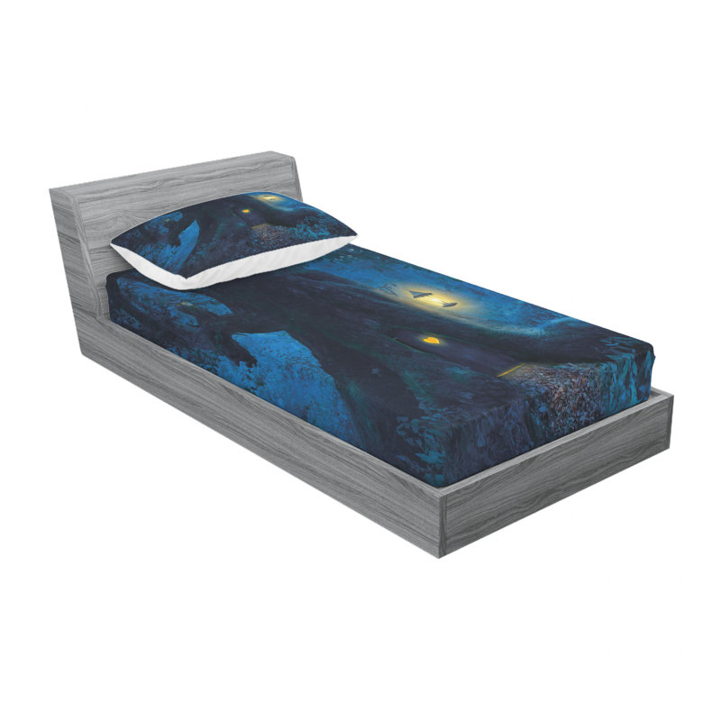 Ensemble de draps Night with Home in Trunk of Enchanted Tree, Simple