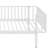 Robust Steel Slat Daybed Sofa with Durable Metal Construction-129514424