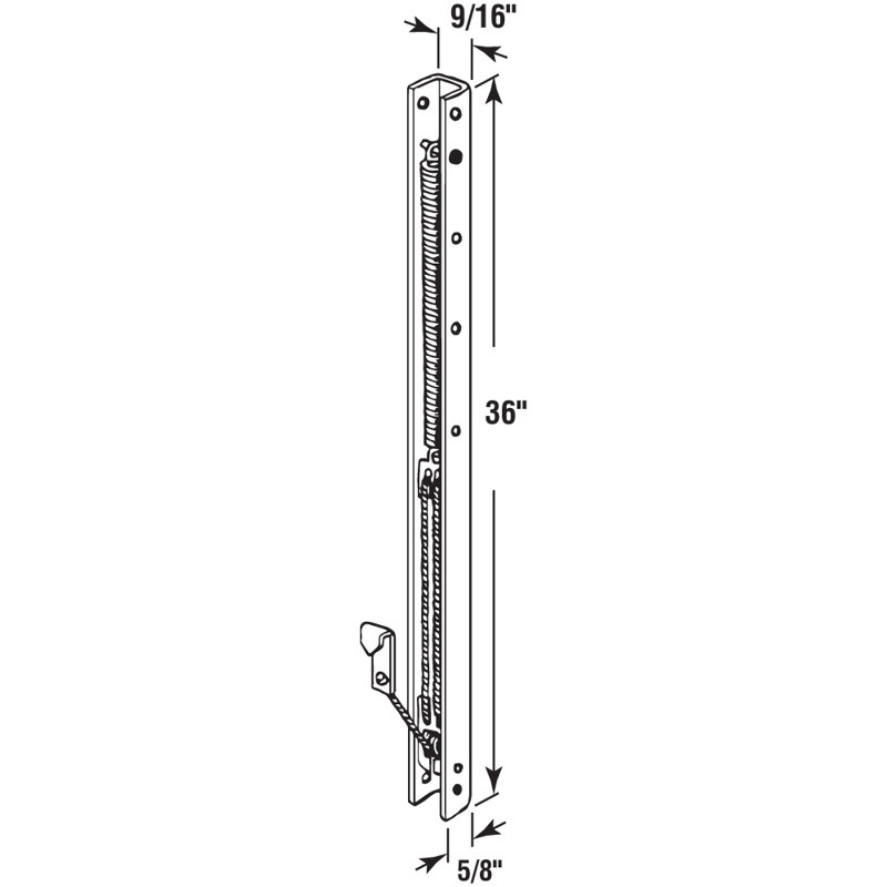 Équilibre de fenêtre 36 po. (Paquet simple)