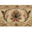 Tapis brun / beige en laine noué à la main de conception unique 11 pi 10 po x 14 pi 9 po New Age