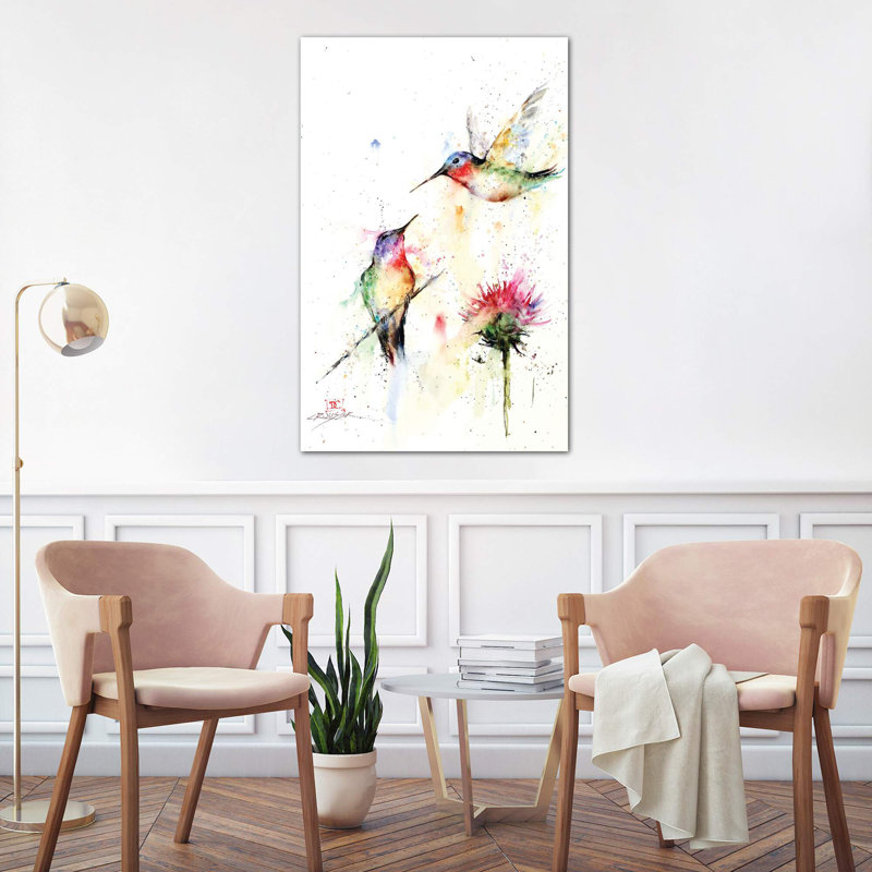 Stopping by Dean Crouser - Floater Frame Print on Canvas, 20.32 cm H x 30.48 cm W, No Frame