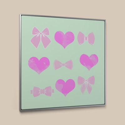 Nœuds et cœurs par CAD Designs - Graphisme sur toile