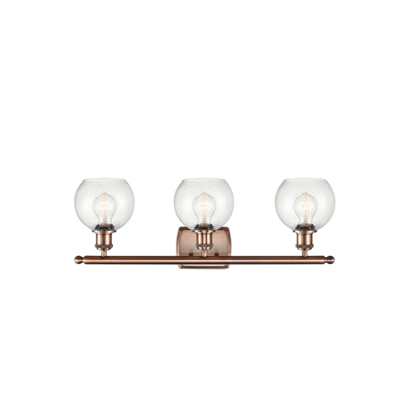 Cindi 3 - Light Vanity Light, Incandescent, Antique Copper