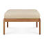 Jack Outdoor Teak Ottoman-481879683-481879709