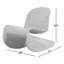 Chaise de patio Daughtery-75021300