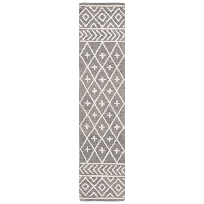 Metro Hand Tufted Wool And Cotton With Latex Southwestern Rug