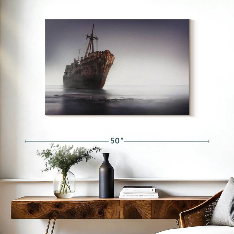 Mehar Shipwreck, 26" H x 39" W