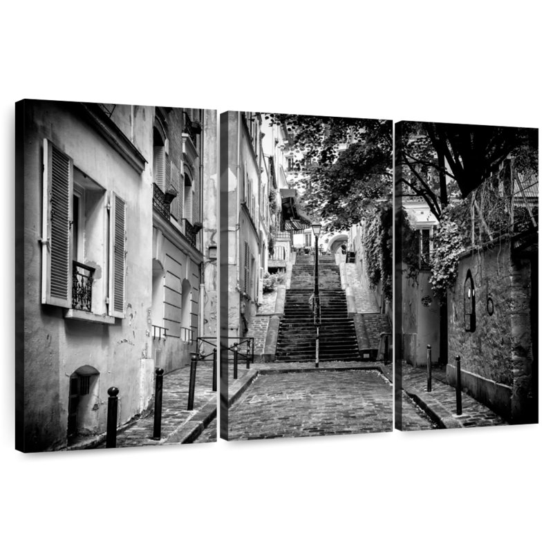 Sirci à Montmartre, H 28 po x l 45 po