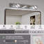 With Led Light Function Vanity Light Fixtures 35In For Bathroom Use Lights Fixtures For Over Mirror Placement 5 Light With Led Light Function Lighting Fixture