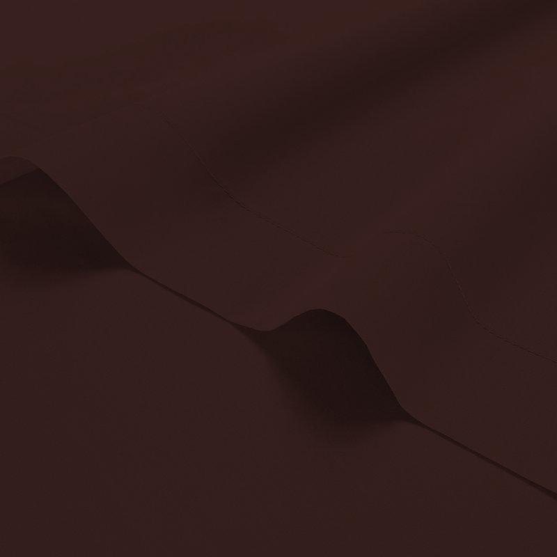 Bel Tailored Wrap Around Bed Skirt, Double (4'6), Burgundy