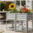 Outdoor Elevated Planter Box,Raised Garden Bed-129086846