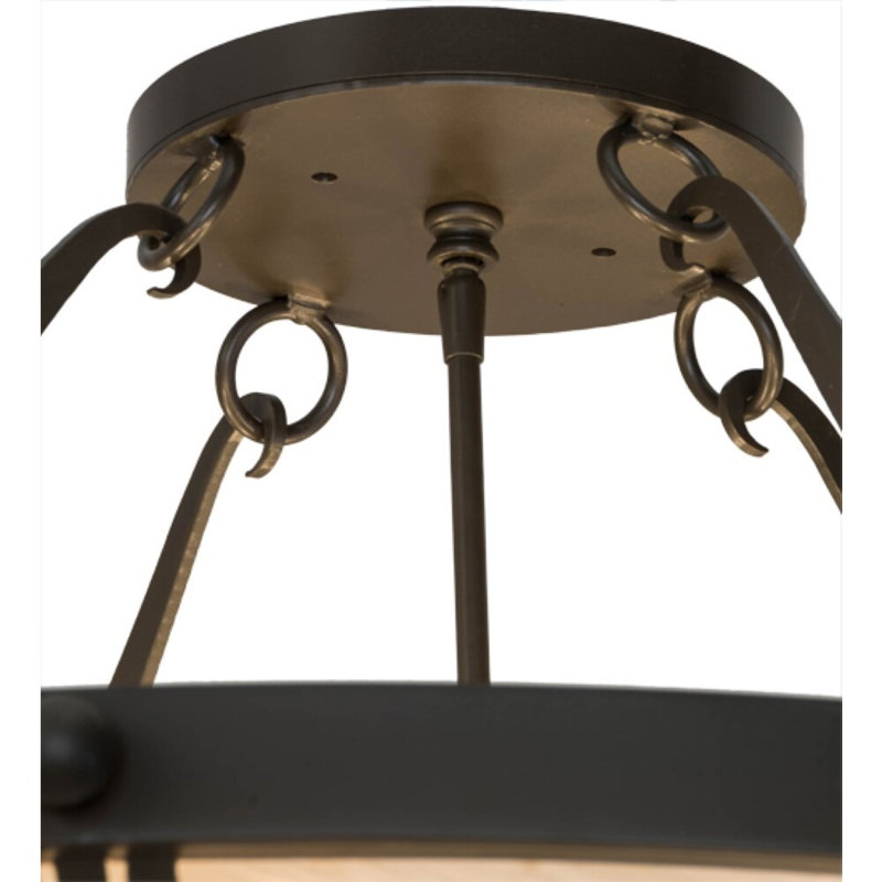 Luminaire suspendu bol 8 lumières Grimpante