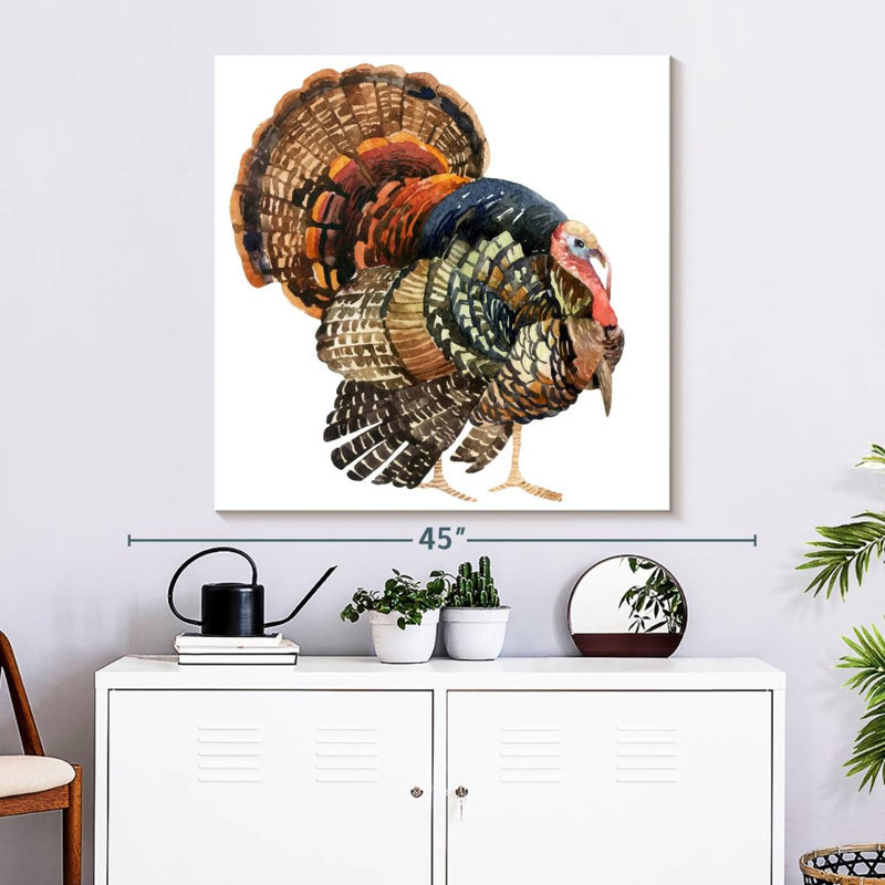 Brampt Turkey, 33" H x 33" W