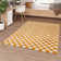 Rhylon Chequered Area Rug