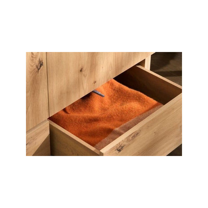 Sidoine Solid Wood Wardrobe