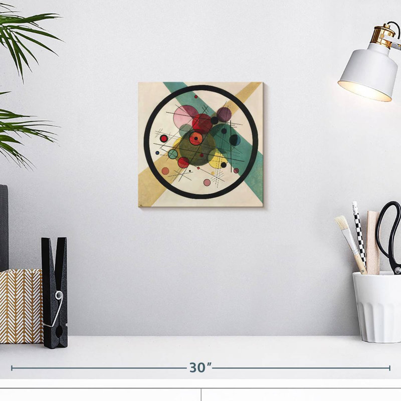 Circles In A Circle, 10" H x 10" W