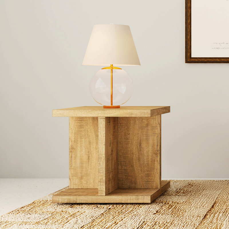 Square End Table for Living Spaces