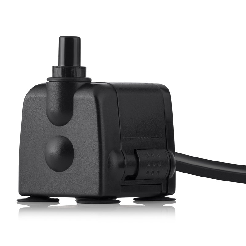 Black Electric Submersible Water Pump for Fountains