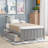 Platform Bed with Two Drawers-1087406365