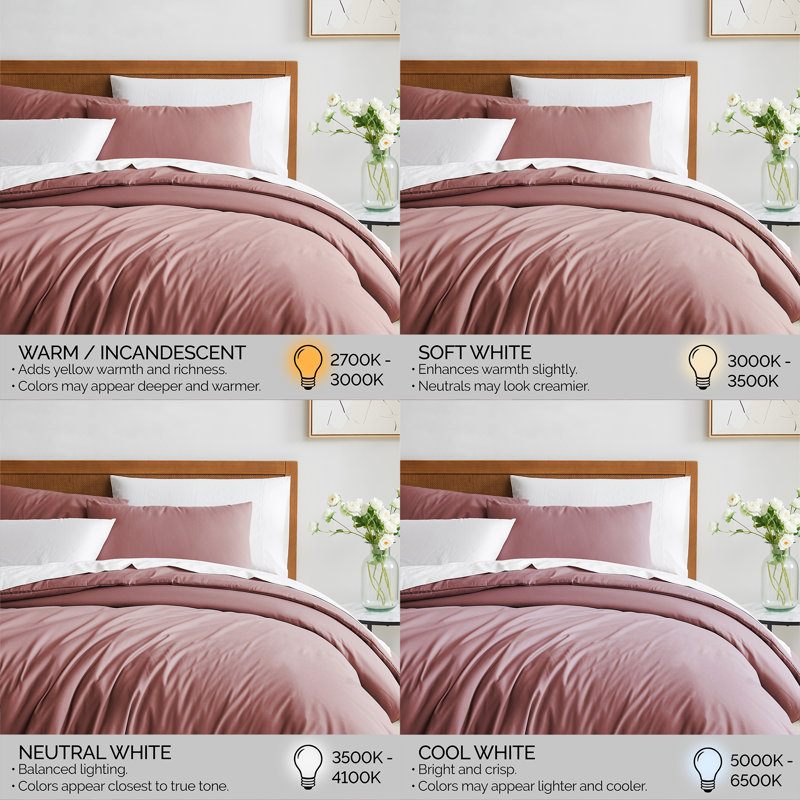 Vilano Springs ® Oversized Duvet Cover Set Microfiber with corner ties and zipper closure, Marsala