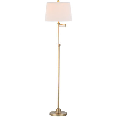 Rosalie 64.25'' Swing Arm Floor Lamp